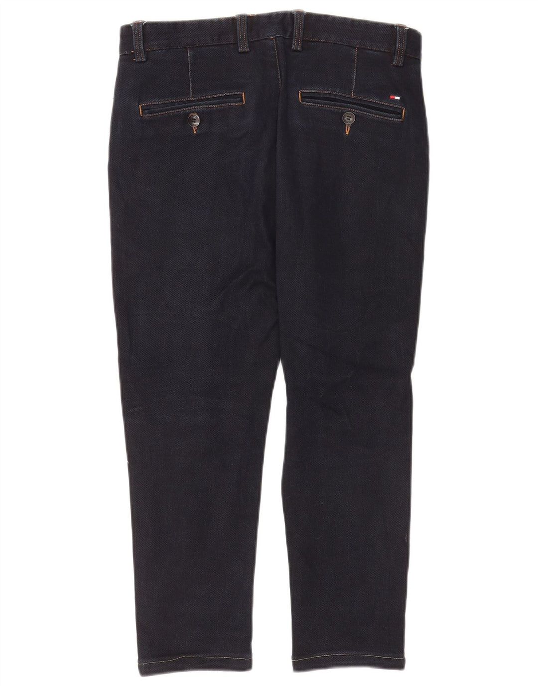 Tommy Hilfiger Uomo Capri Jeans W34 L22 Blu Navy