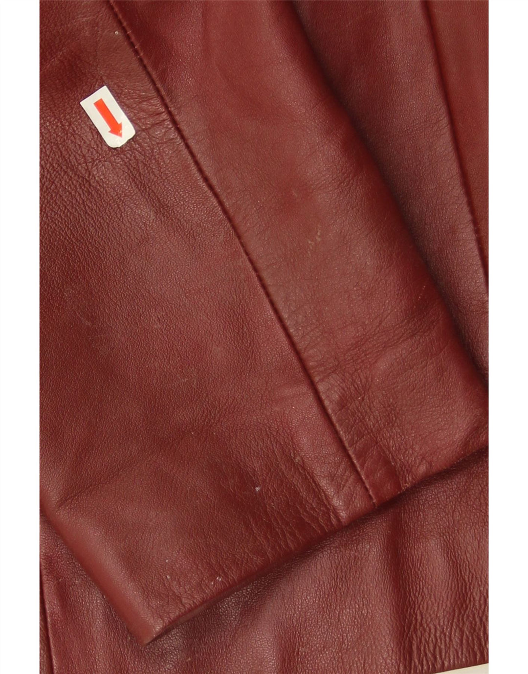 Giacca Blazer in Pelle da Donna a 3 Bottoni Conbipel IT 46 Large in Pelle Bordeaux