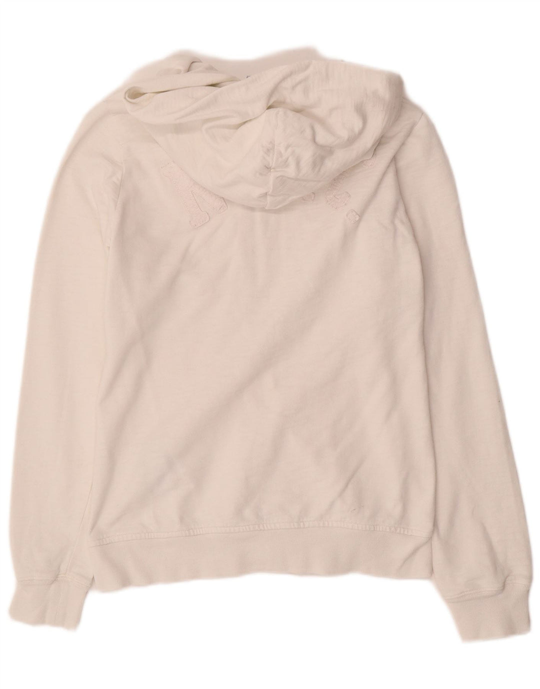 Maglione con cappuccio e zip CHAMPION da donna Heritage UK 10 piccolo bianco