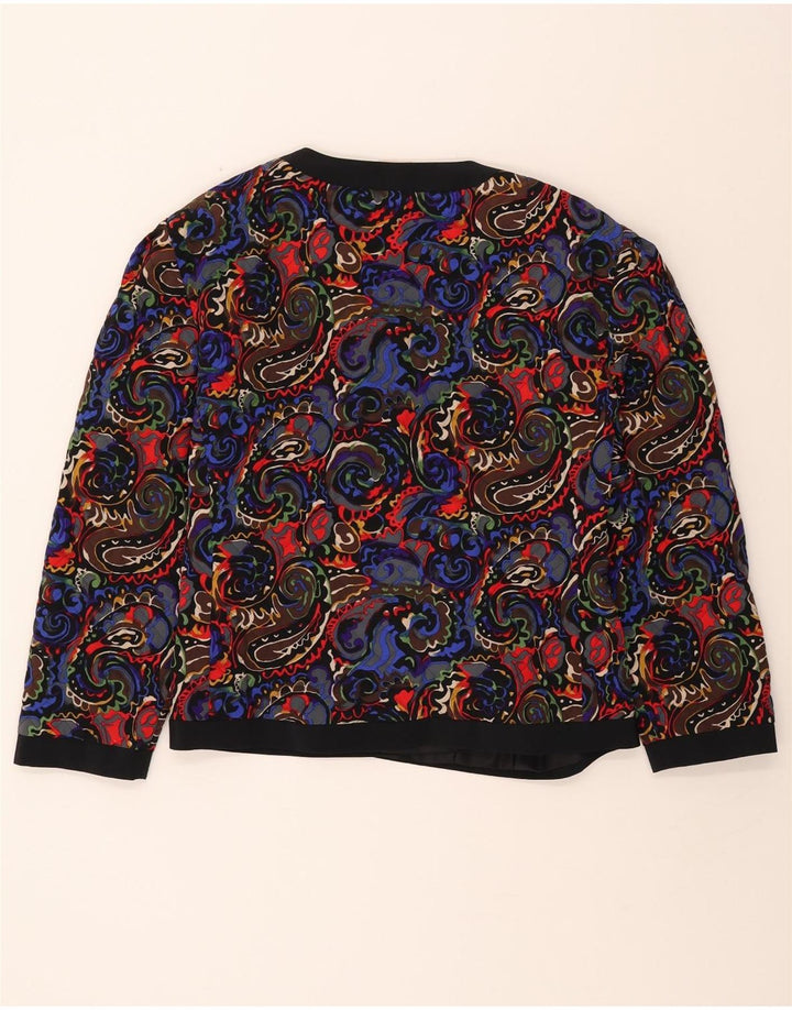 FRANKENWALDER Womens Open Bolero Jacket EU 48 2XL Multicoloured Paisley Vintage Frankenwalder and Second-Hand Frankenwalder from Messina Hembry 