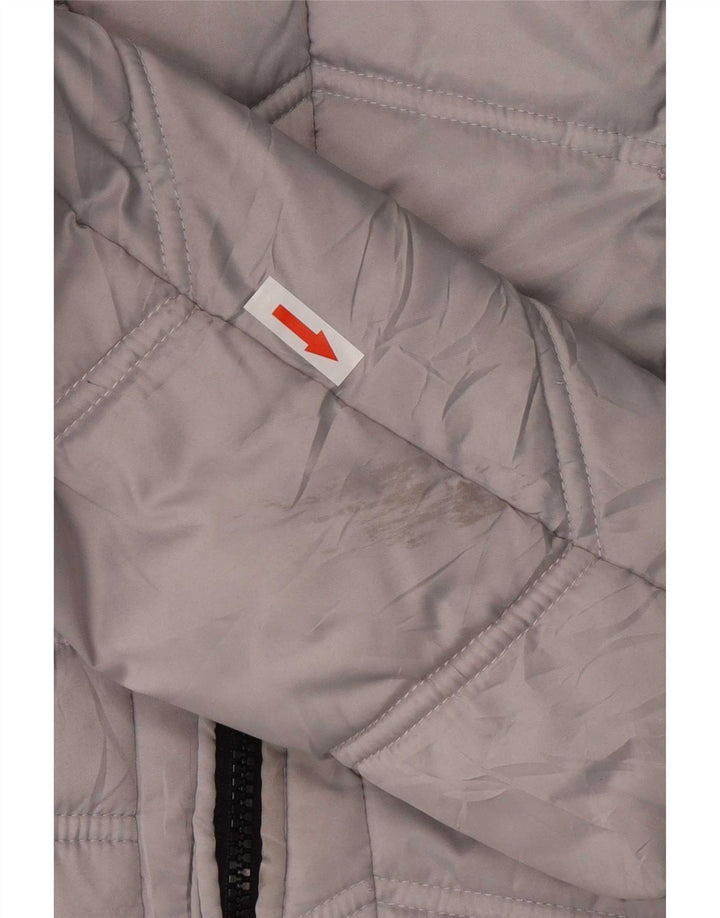 Giacca imbottita con cappuccio da donna Nautica UK 6 XS poliestere grigio