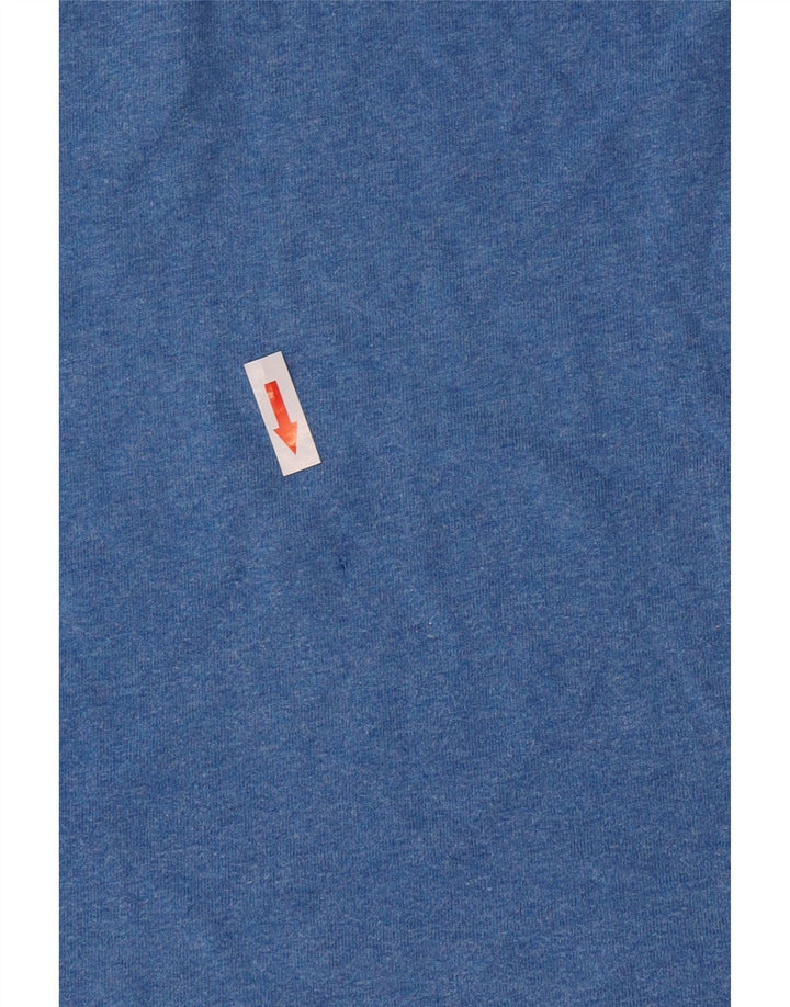 T-shirt Nike per ragazzi, 8-9 anni, piccola, in cotone color block blu