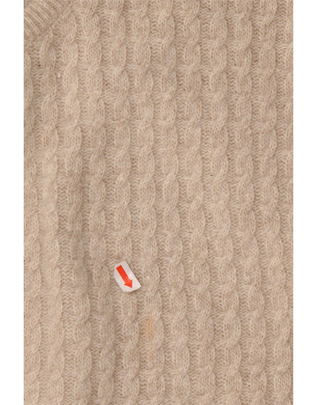 ST. Maglione cardigan da donna ANDREWS UK 18 XL Beige Angora