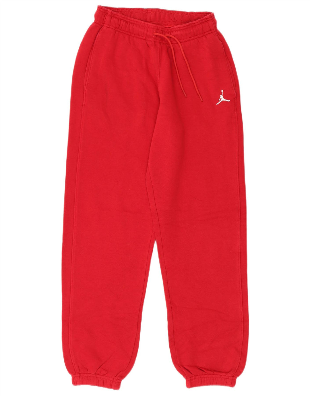 JORDAN Pantaloni da tuta da donna Joggers UK 6 XS Rosso Cotone