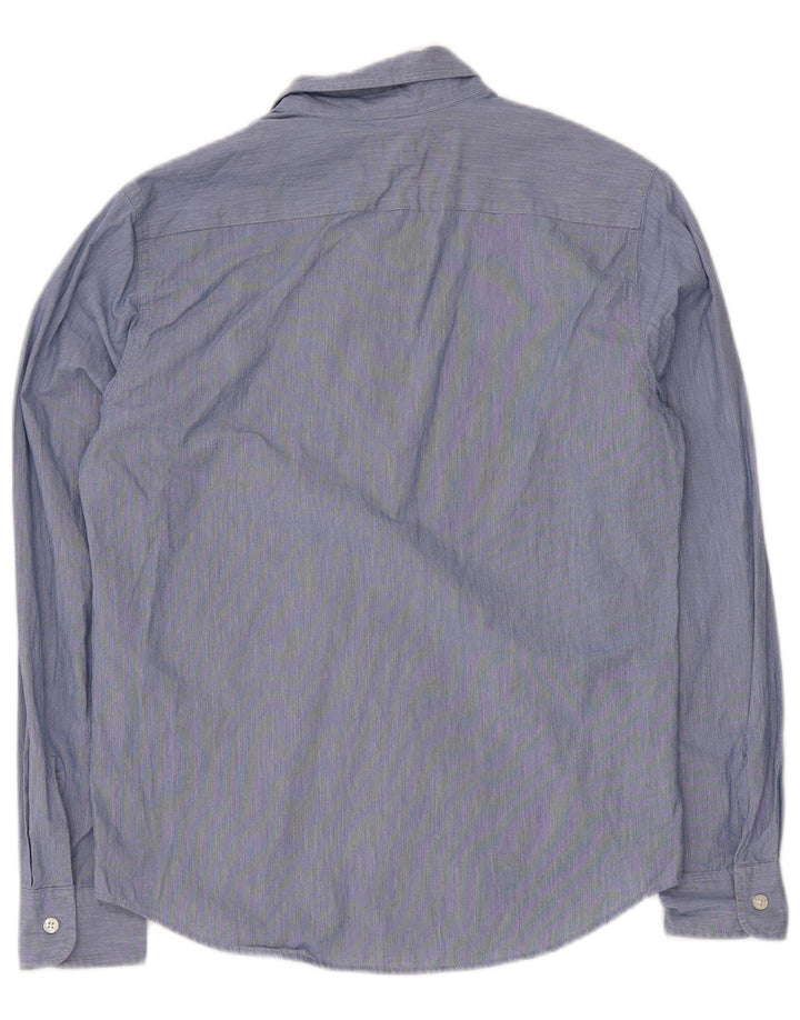 Camicia Levi's da uomo piccola in cotone screziato blu