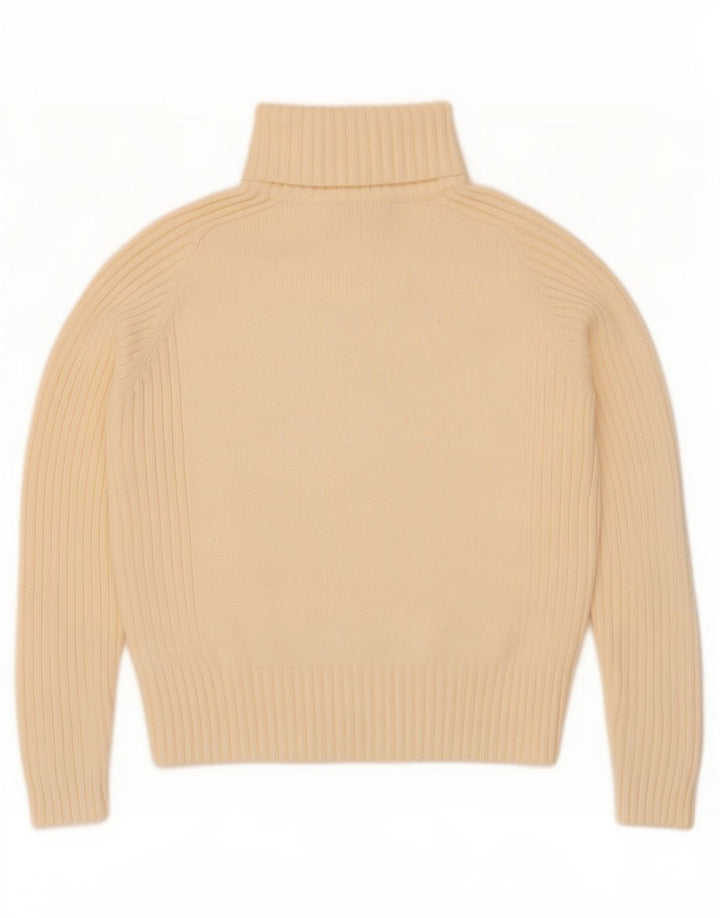 Maglione cardigan con zip intera da donna Marks & Spencer UK 16 grande bianco sporco