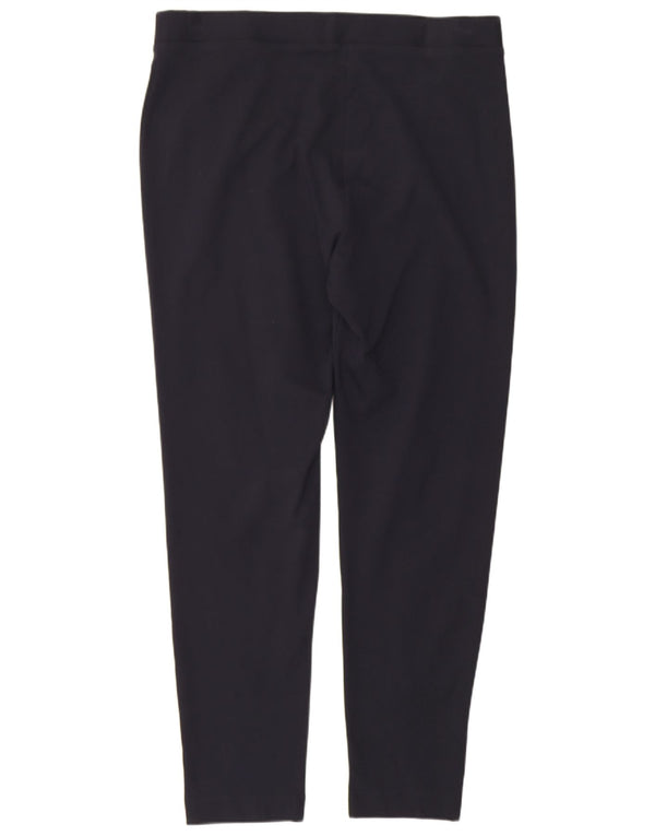 Pantaloni casual slim da donna Marks & Spencer UK 16 Large W34 L27 Neri