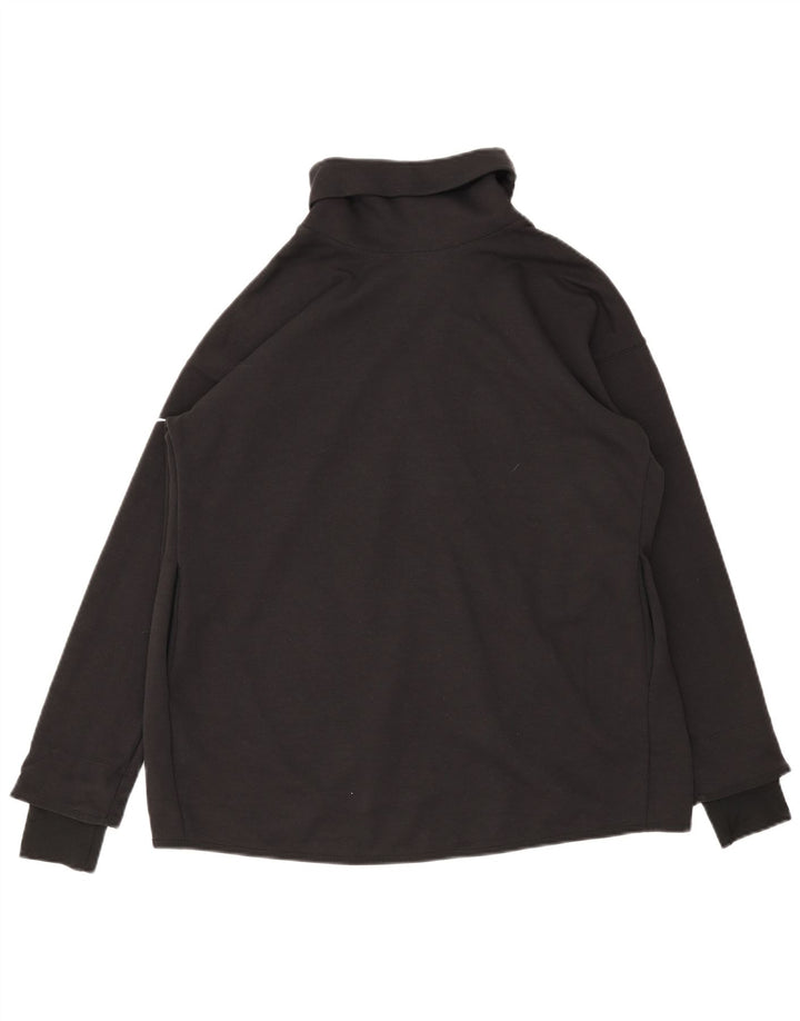 Maglia Nike Dri Fit da uomo a manica lunga piccola in poliestere nero