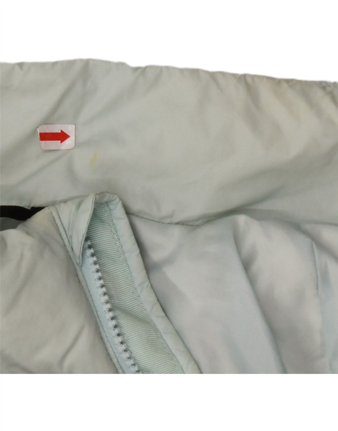 THE NORTH FACE Giacca imbottita con grafica da donna UK 14 Colorblock blu medio