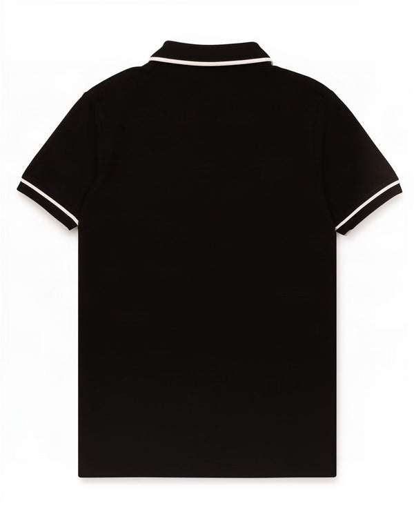 Polo da uomo French Connection XL in cotone nero