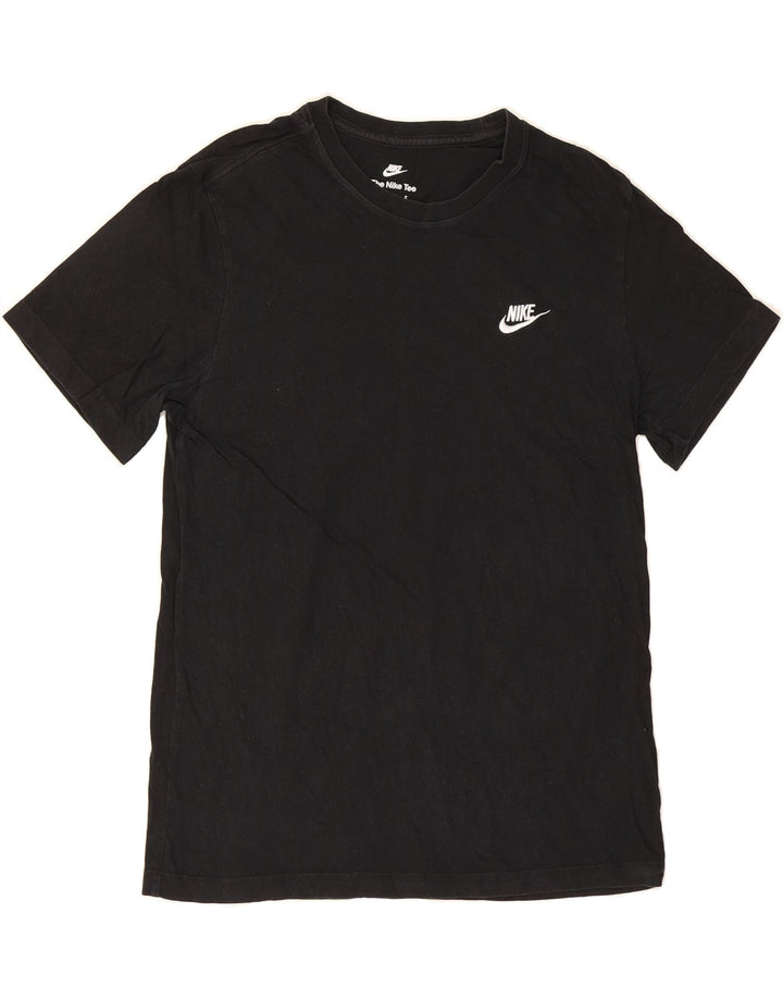 NIKE Mens T-Shirt Top Medium Black Cotton Vintage Nike and Second-Hand Nike from Messina Hembry 