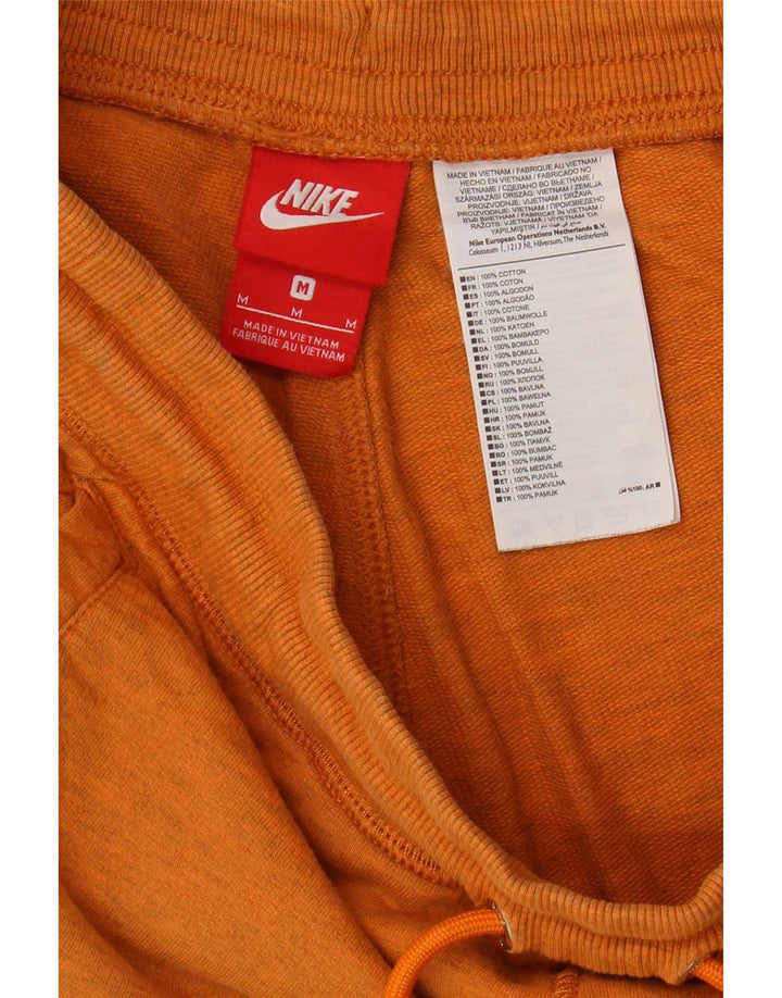 Pantaloncini sportivi grafici Nike da uomo in cotone marrone medio