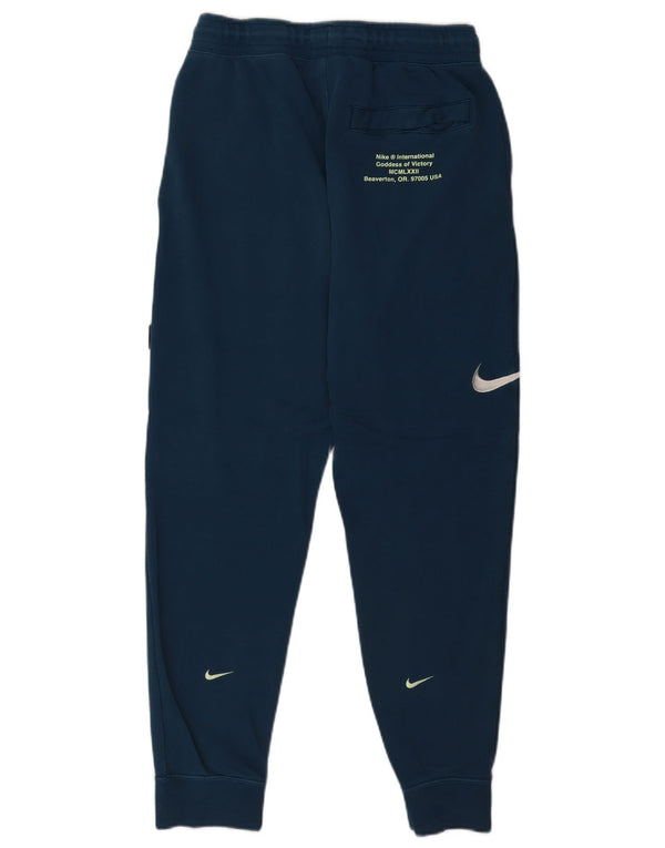 Pantaloni da tuta Nike Beaverton Graphic da uomo, pantaloni da jogging, colore blu navy medio