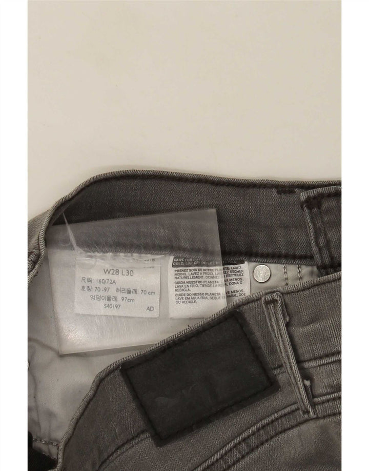 Levi's Donna 311 Shaping Skinny Jeans W28 L30 Grigio