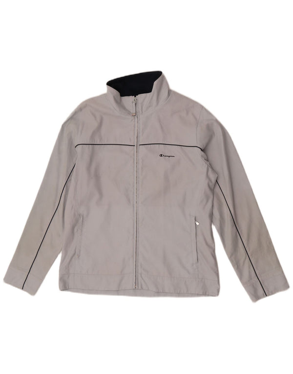 Giacca da tuta da donna Champion UK 16 Large Grigio Poliestere
