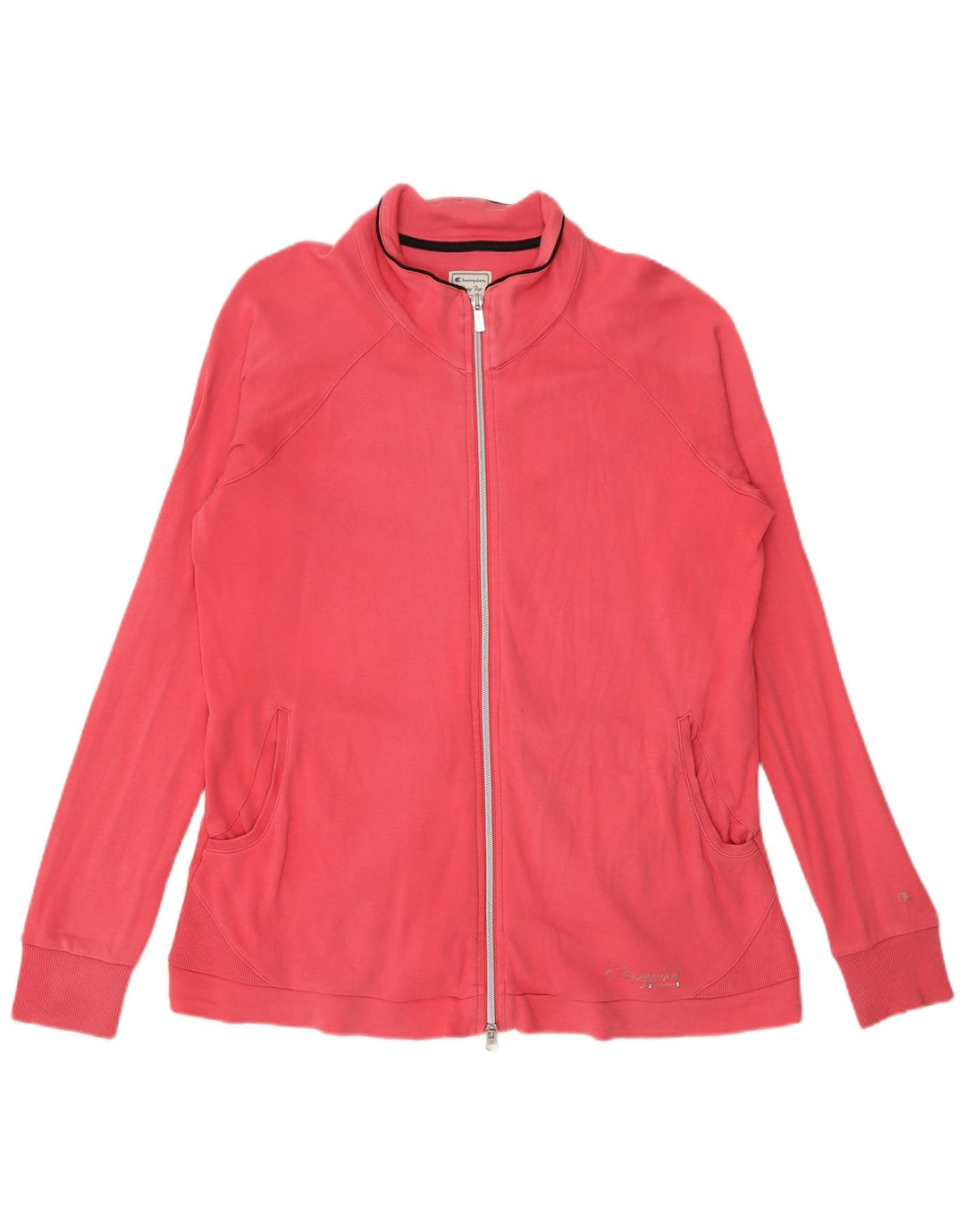 Giacca sportiva Champion da donna Easy Fit, taglia UK 14, colore rosa medio