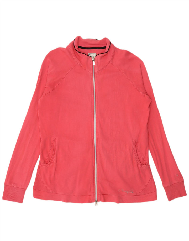 Giacca sportiva Champion da donna Easy Fit, taglia UK 14, colore rosa medio