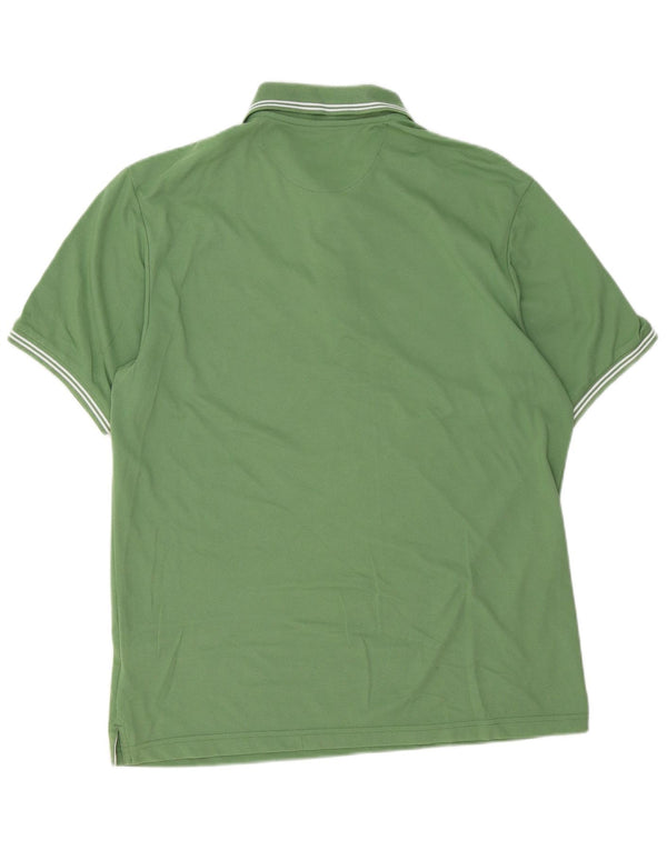 Polo da uomo Easy Fit CHAMPION XL in cotone verde