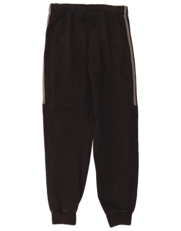 Adidas Boys Tracksuit Trousers Joggers 15-16 Years Black Cotton