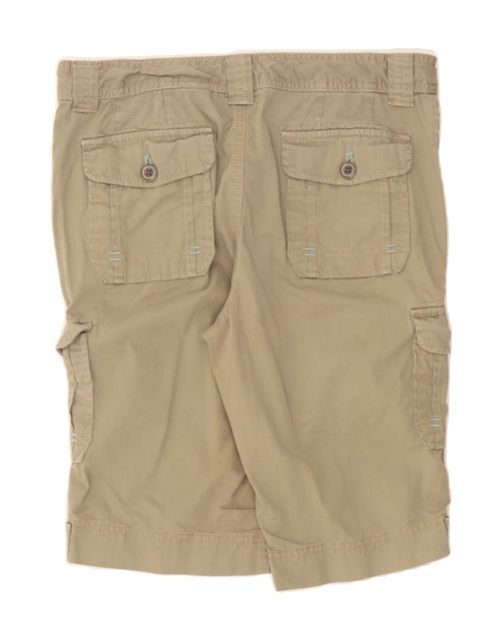 EDDIE BAUER Womens Cargo Shorts US 4 Small W27 Beige Cotton Vintage Eddie Bauer and Second-Hand Eddie Bauer from Messina Hembry 