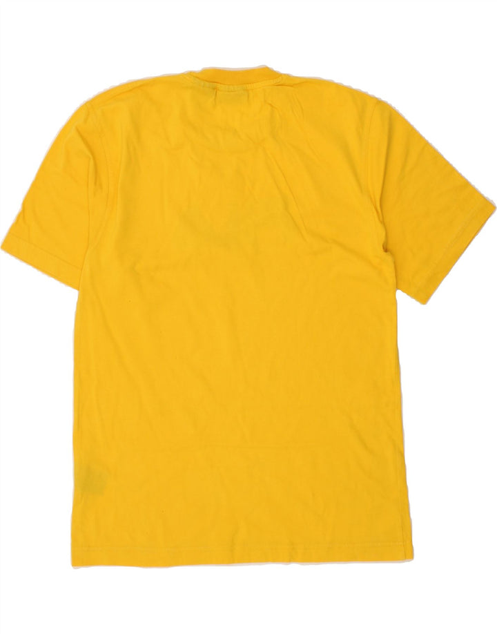 FILA Mens Graphic T-Shirt Top Small Yellow Cotton Vintage Fila and Second-Hand Fila from Messina Hembry 