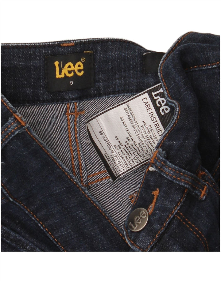 Jeans skinny da donna Lee US 9 medi W28 L32 cotone blu navy