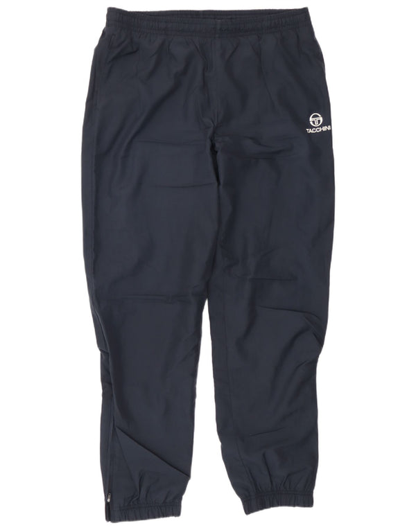 Sergio Tacchini Mens Tracksuit Trousers Joggers Large  Navy Blue Polyester