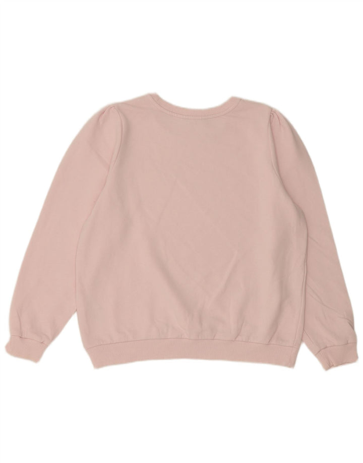 Felpa da donna Marks & Spencer UK 16 grande cotone rosa