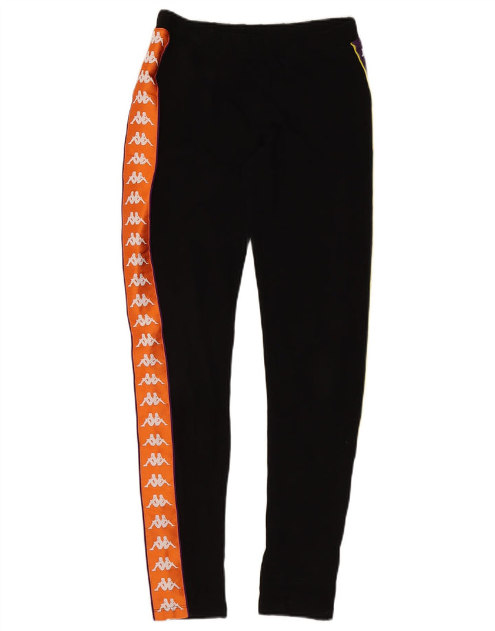 Leggings grafici da donna Kappa UK 10 Small Black Colourblock