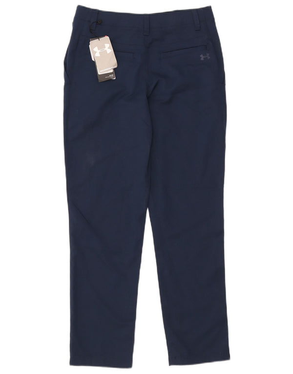 Pantaloni casual slim da ragazzo Under Armour 13-14 anni W26 L25 Blu navy