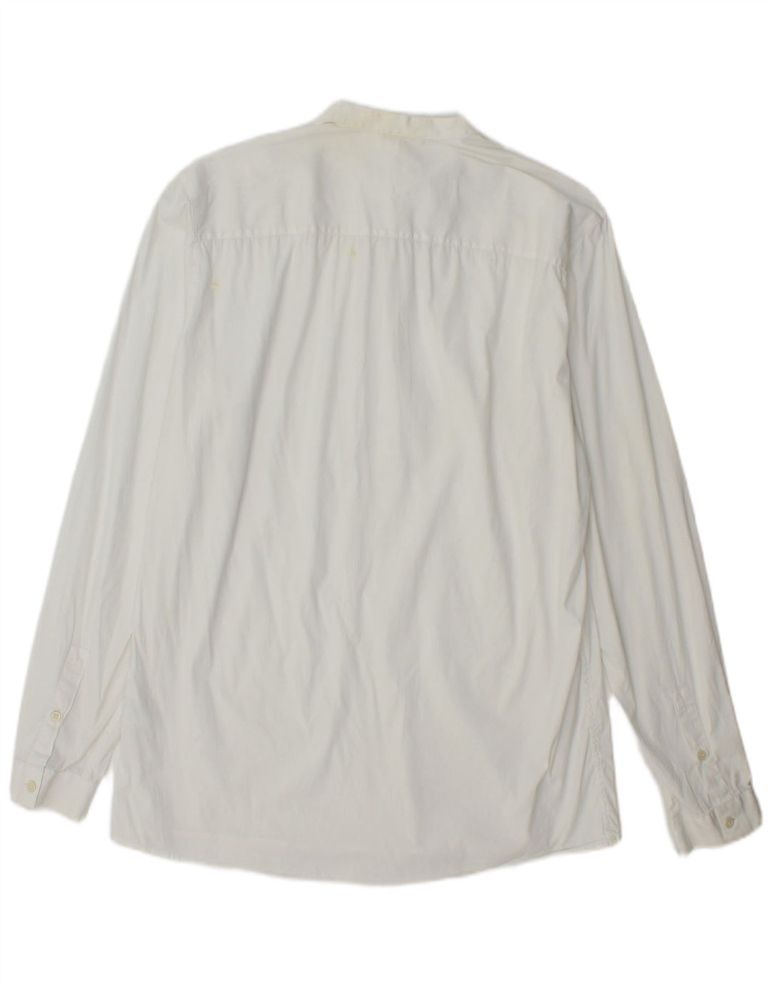 Camicia pullover da uomo Cos piccola in cotone bianco