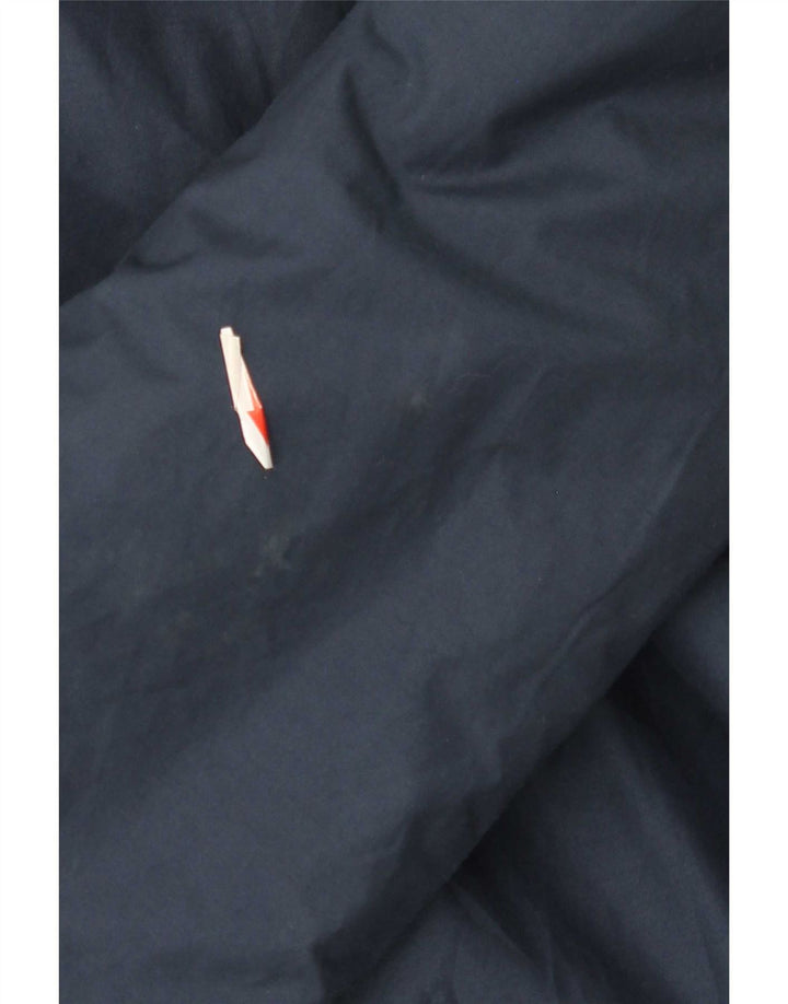 Giacca a vento da uomo dalla vestibilità ampia St Michael UK 38 Cotone medio blu navy