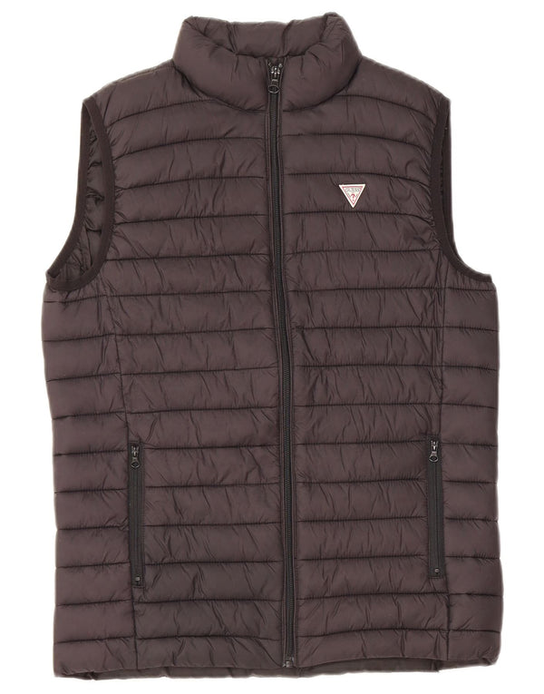 Gilet imbottito da bambino Guess 13-14 anni in poliammide nero
