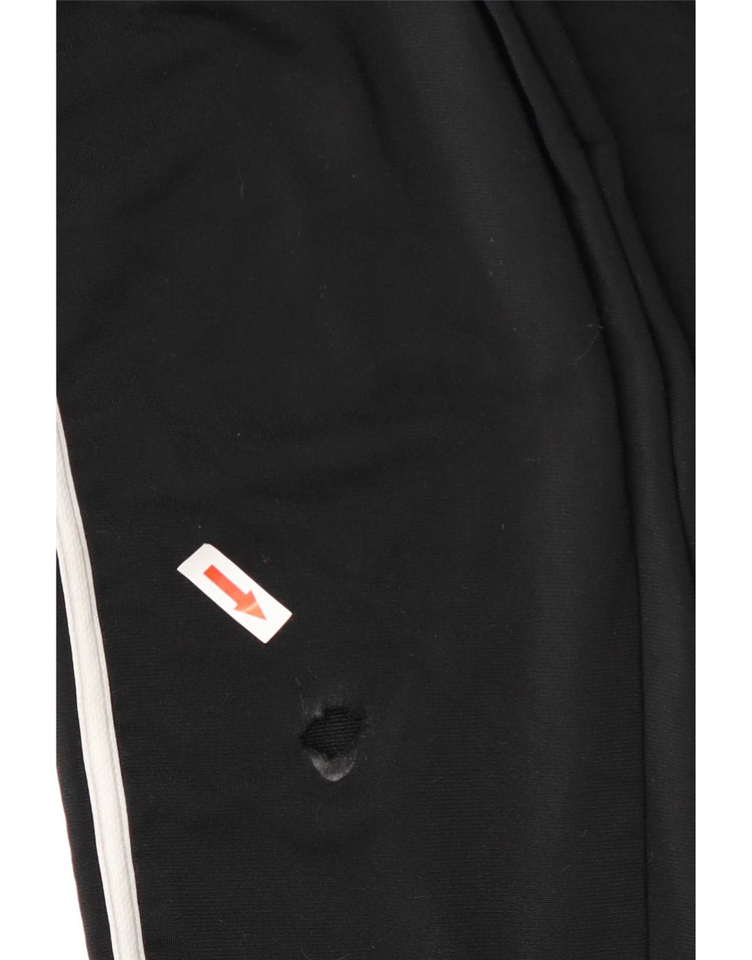 Pantaloni della tuta da ragazzo Adidas 15-16 anni in poliestere nero