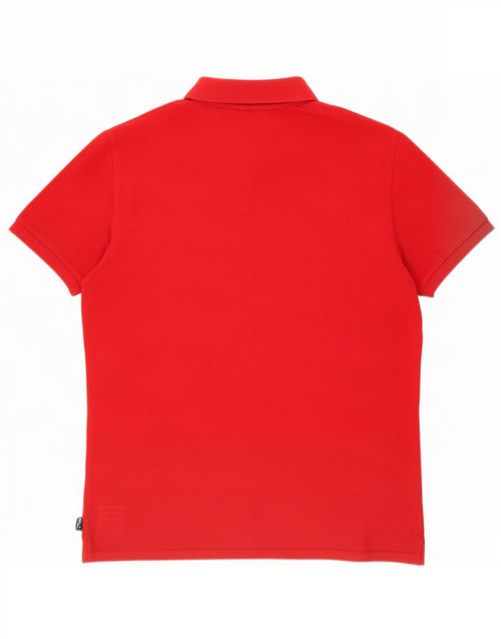 Polo da uomo Superdry 3XL in cotone rosso