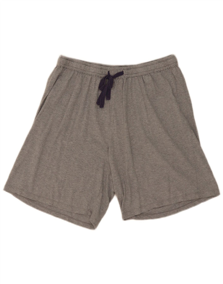 Pantaloncini sportivi da uomo John Lewis XL in cotone grigio
