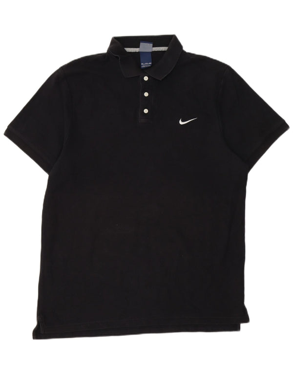 Polo NIKE da uomo 2XL in cotone nero