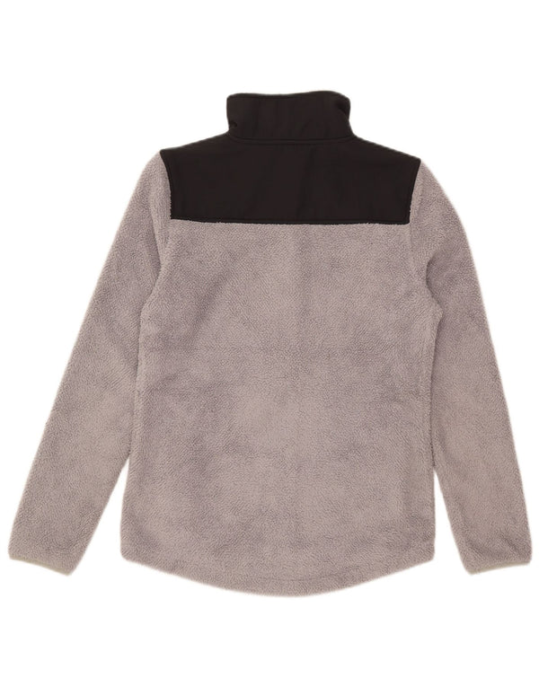 Giacca in pile da donna Fila UK 6 XS poliestere color block grigio
