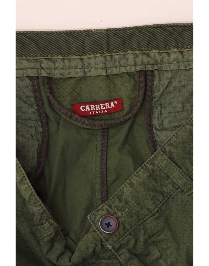 Pantaloncini cargo da uomo Carrera medi W32 verdi