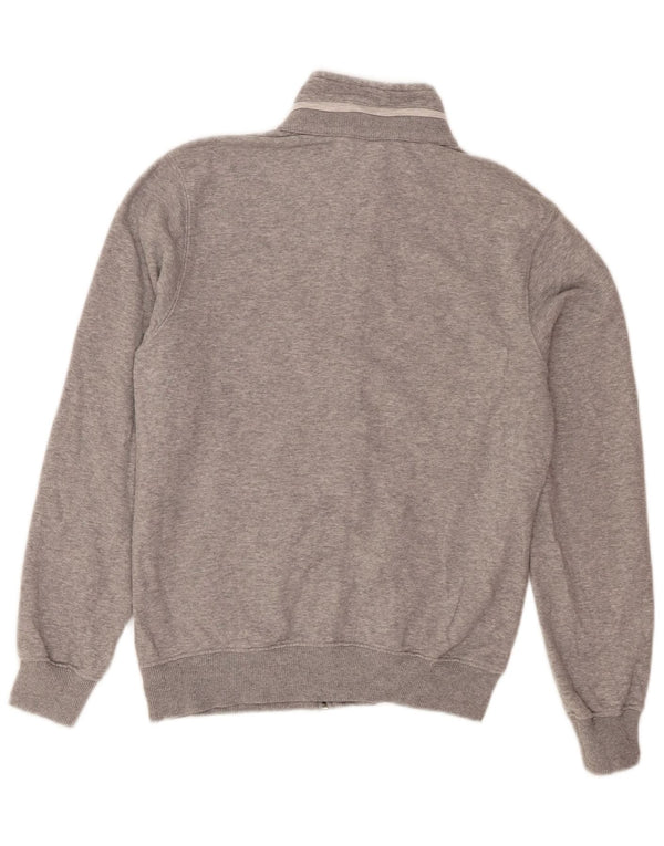 Champion Giacca da tuta da donna UK 10 Small Grigio screziato in cotone