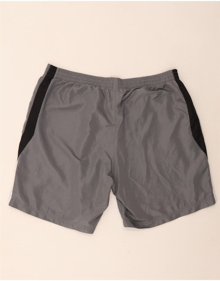 Adidas Mens Sport Shorts 2XL  Grey Colourblock Polyester