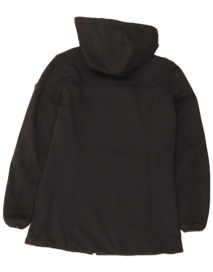 Giacca imbottita con cappuccio da donna Mistral UK 10 piccola in nylon nero
