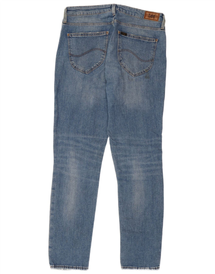 Jeans dritti slim Elly da donna Lee W31 L29 cotone blu
