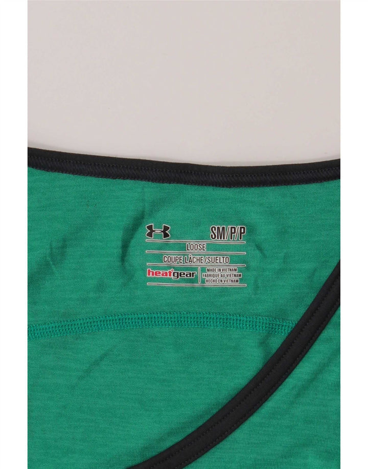 Canottiera Under Armour da uomo Heat Gear piccola verde