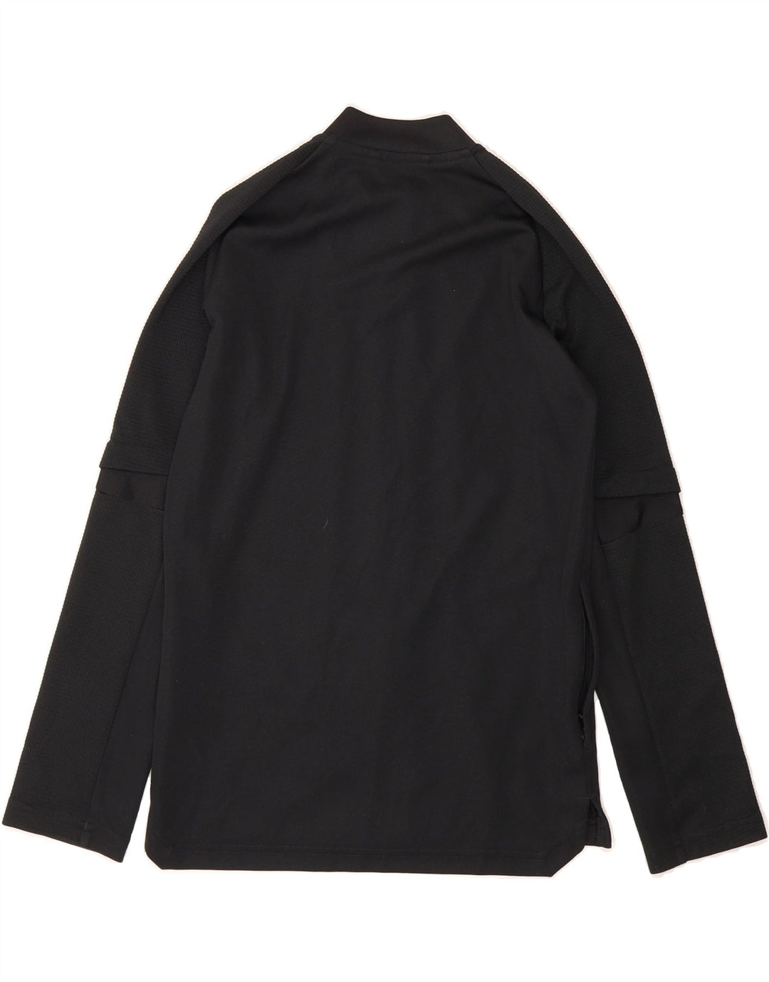 ADIDAS Boys Aeroready Tracksuit Top Jacket 9-10 Years Black Polyester Vintage Adidas and Second-Hand Adidas from Messina Hembry 