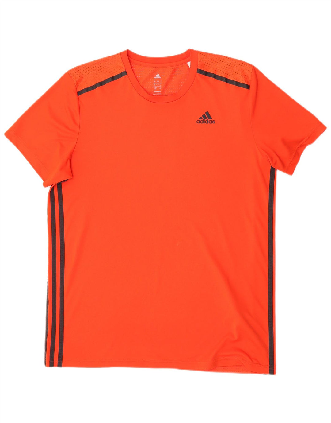 T-shirt Adidas Climacool da uomo, grande, in poliestere arancione
