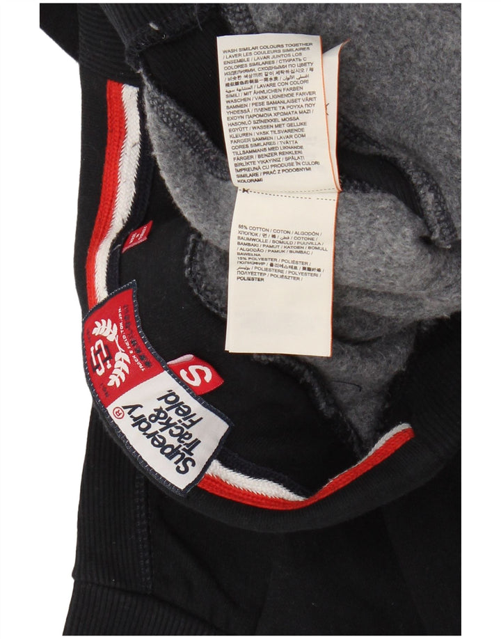 Pantaloni da tuta con grafica da donna SUPERDRY Joggers UK 10 Small Blu Navy