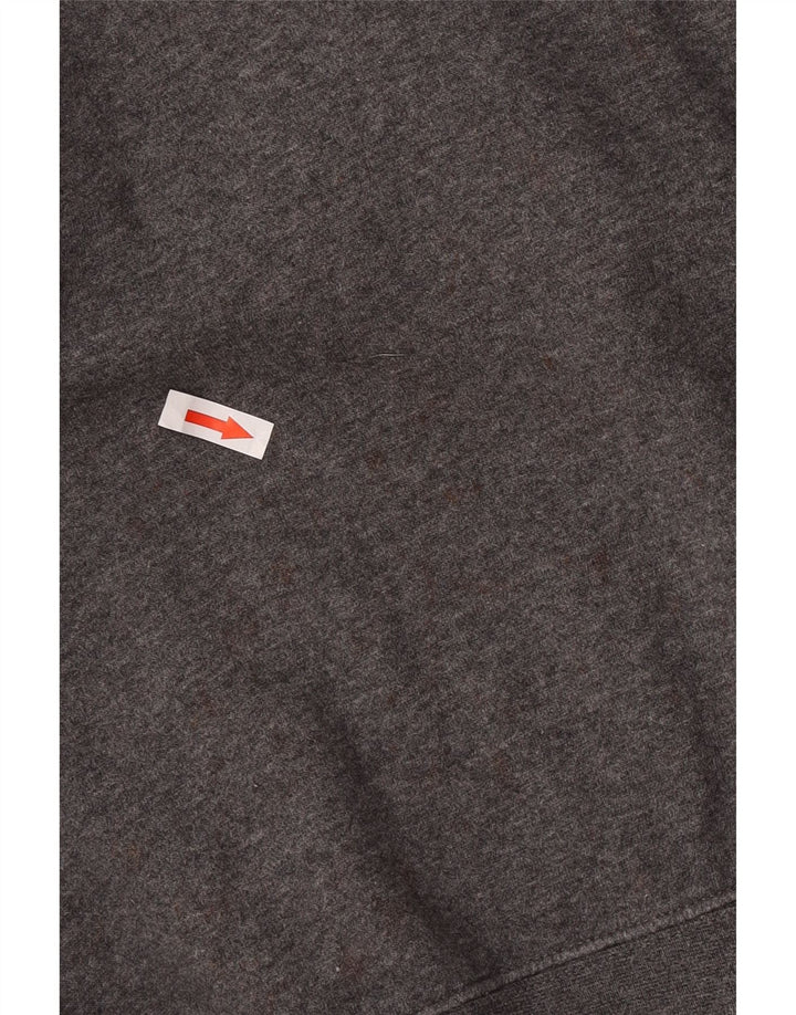 Felpa Nike Uomo Maglione Cotone Grigio Medio