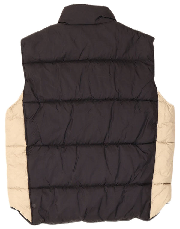 Gilet imbottito da uomo Multiblu UK 38 Medium Black Colourblock in poliammide