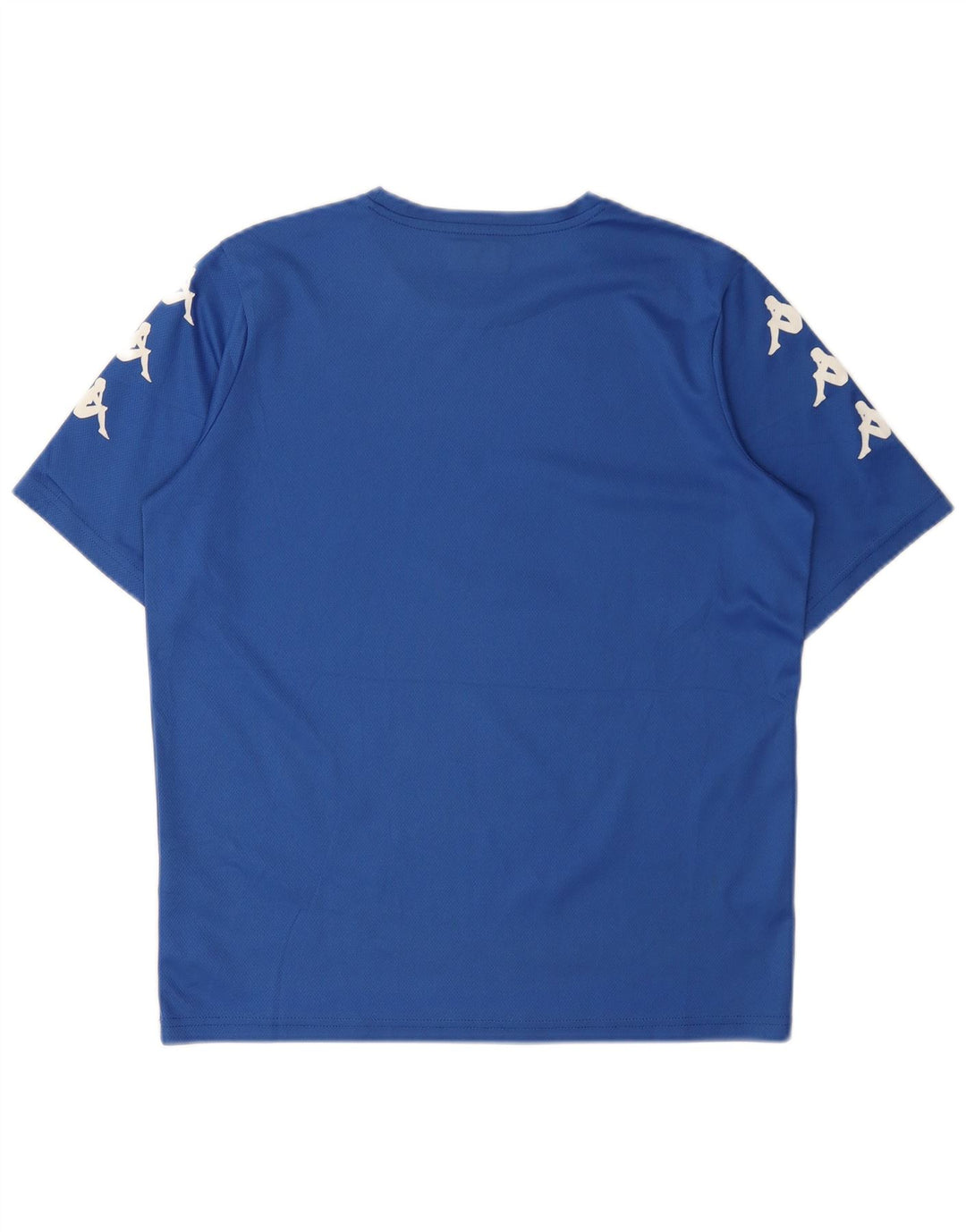 T-shirt grafica da uomo Kappa Top blu medio in poliestere